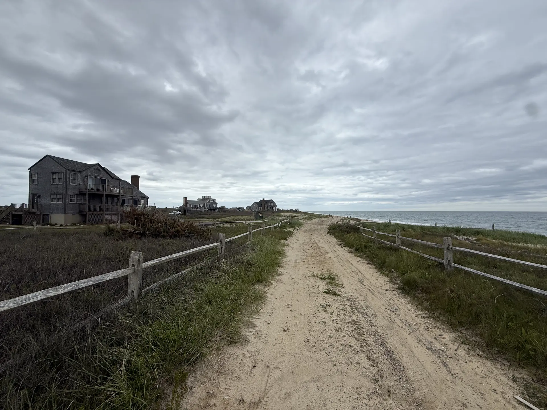 Beach path through the dunes at Surfside, Nantucket